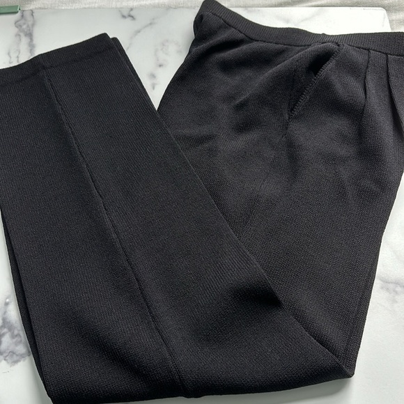 St. John Collection by Marie Gray Santana Knit Pull On Straight Leg Pants Size 4 - Picture 11 of 12